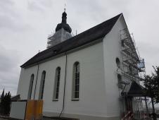 Aussenrenovation Pfarrkirche Balgach